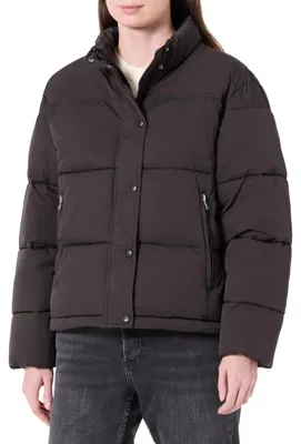 Produktbild von Replay Damen Steppjacke mit Stehkragen, Black 098 (Schwarz), L