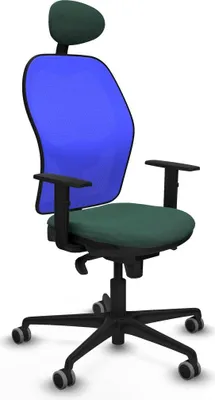 Produktbild von Bürostuhl mit Kopfstütze Jorquera Piqueras y Crespo 1D036G1 grün