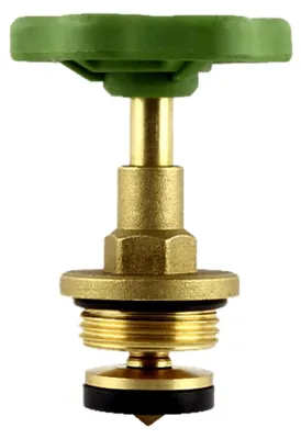 Produktbild von Ventiloberteil mit Fettkammer aus Messing für Schrägsitz- und Durchgangsventile 1/2 Zoll DN15, gold