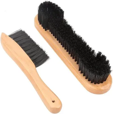 Produktbild von Biljartborstel-Set, 2-teilig, für Biljarttafel-Rails, Reinigungszubehör