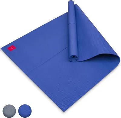 Image de Tapis de yoga XXL, extra large et long, dimensions 200 x 100 x 0,6 cm, idéal pour le yoga et le Pilates