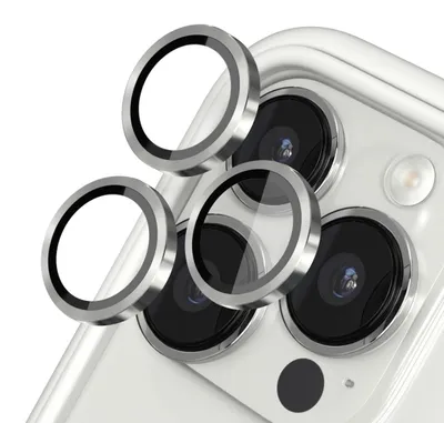 Immagine prodotto di Rhinoshield, pellicola protettiva antigraffio per fotocamera per iPhone 13 Pro / 13 Pro Max, argento