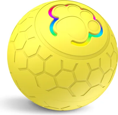 Obrázek produktu pro Míček pro domácí mazlíčky šC Interaktivní hračka pro psy, míček Jolly Ball pro psy šC Dvourežimový design, radarový spouštěč, odolný a bezpečný, vodotěsný nabíjecí port typu C IP54, vhodný pro kočky a psy