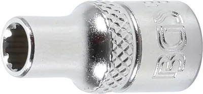 Image de BGS 10775 Douille, 6,3 (1/4), 12 pans, 5 mm