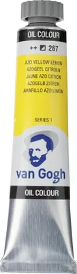 Image de Van Gogh peinture à l'huile tube 20 ml jaune azo citron (primaire) 267