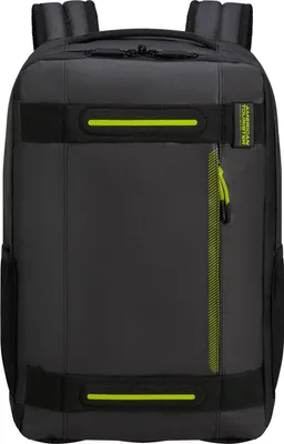 Produktbild von American Tourister Laptoprucksack Rucksack mit Laptopfach Urban Track Coated Cabin Backpack 24L Black / Lime schwarz