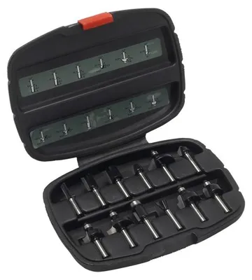 Produktbild von 12-teiliges HM-Fräser-Set (1/4" Schaft)