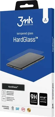 Imagen del producto de Protector de pantalla de vidrio templado HardGlass de 3mk para Samsung Galaxy M35 5G, 0,3 mm, dureza 9H