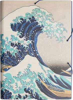 Image de Erik Editores The Great Wave Of Kanagawa Hokusai dossier Multicolore Multicolore One Size