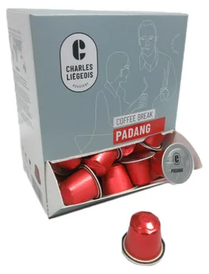 Obrázek produktu pro Kávové kapsle kompatibilní s Nespresso® Charles Liégeois Padang, 50 ks.