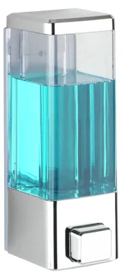 Immagine prodotto di WENKO dispenser disinfettante Istres cromo 320ml dispenser di sapone a parete
