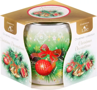 Obrázek produktu pro Nohel Garden Svíčka ve skle VÁNOČNÍ DEKORACE vonná 100g