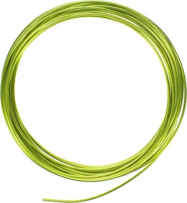 Produktbild von 12m Aluminiumdraht Ø 2mm Aludraht Basteldraht Dekodraht Schmuckdraht limone