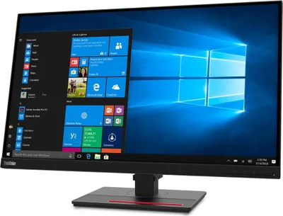 Produktbild von Lenovo ThinkVision T27q-20, 68,6 cm (27"), 2560 x 1440 Pixel, Quad HD, LCD, 6 ms, Schwarz