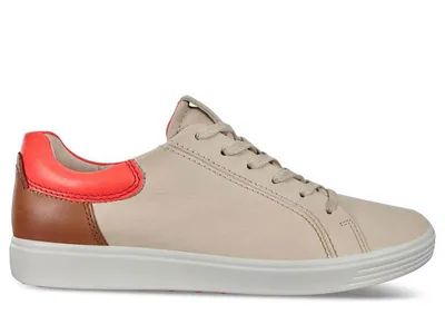 Obrázek produktu pro ECCO SOFT 7 Dámské béžové kožené polobotky 36