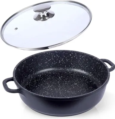 Produktbild von Granitpfanne Bratpfanne zum Braten und Schmoren Orion Grande 28 cm