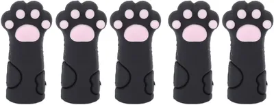 Productafbeelding van Kattenvormige siliconen beschermhoes voor nagelriemtrimmer