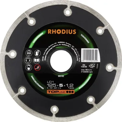 Imagen del producto de Disco de diamante LD 1, 125x5x1,2x22,23