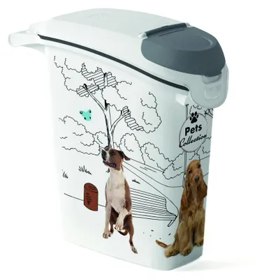 Productafbeelding van Curver hondenvoercontainer, wit, inhoud: 23 liter / 10 kg