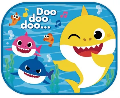 Image de parasols Baby Shark 44 cm polyester 2 pièces