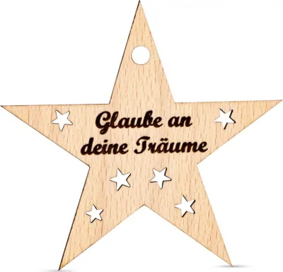 Produktbild von Stern Glaube an Träume