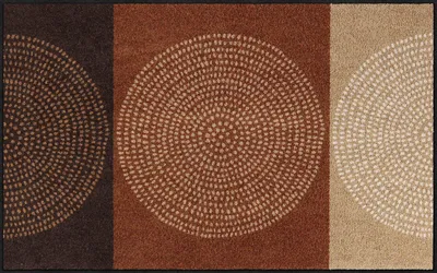 Produktbild von Salonloewe NESTOR MOCCA Fußmatte Wohnmatte 75 x 120 cm