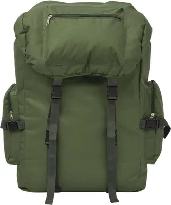 Produktbild von vidaXL Armeerucksack 65 L Grün