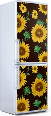 Produktbild von Magnete Dekorative - 60 cm x 180 cm - Küche Magnetmatte Kühlschrankmagnete - Blüten Knospen Und Blatt