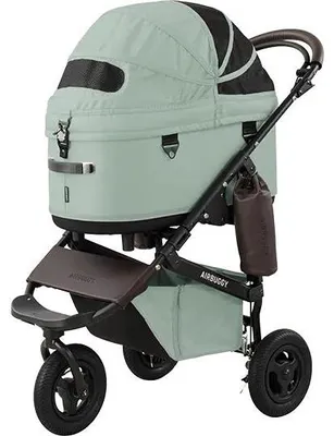 Produktbild von AirBuggy Dome 3 Premier Set Regular - Grasgrün - buggy voor hond of kat