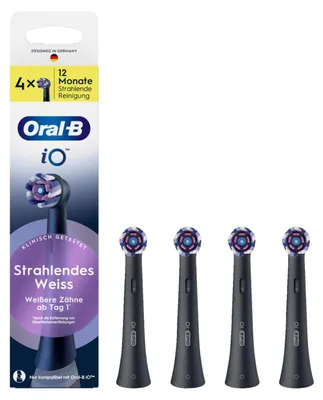 Obrázek produktu pro Oral-B iO, 4 kusů, Černá, 3 měsíc/ů