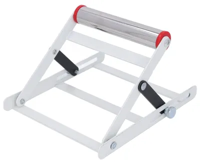 Produktbild von Arbeitsstützrahmen für Schneidemaschinen, Edelstahl, 55–135 mm höhenverstellbar, Tischkreissägen-Materialständer