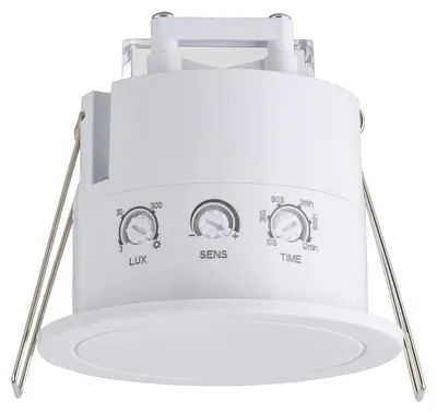 Produktbild von Bewegungssensor Unterputz 360° Einbau Decke HF Sensor Präsenzmelder LED SEBSON
