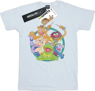 Obrázok produktu pre Disney - Tričko "The Muppets" pre mužov BI43586 (S) (White)