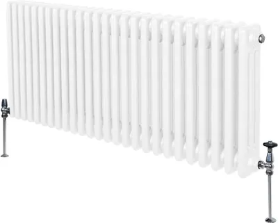 Obrázok produktu pre Tradičný 3-stĺpový radiátor - 600 x 1192 mm - biely