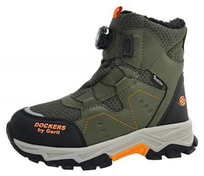 Productafbeelding van Dockers by Gerli Kinderschuhe Jungen Winterstiefel Grün Freizeit