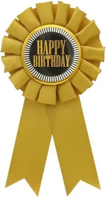 Obrázek produktu pro Narozeninová brož - Happy birthday - narozeniny - placka