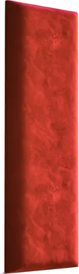 Produktbild von Muralo Polsterpaneel WANDPOLSTER Wandkissen Bettkopfteil Wandpaneel Magic Velvet Rot 2232 80cm x 20cm