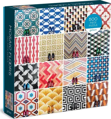 Image de Galison Puzzle Mozaikové podlahy 500 dílků