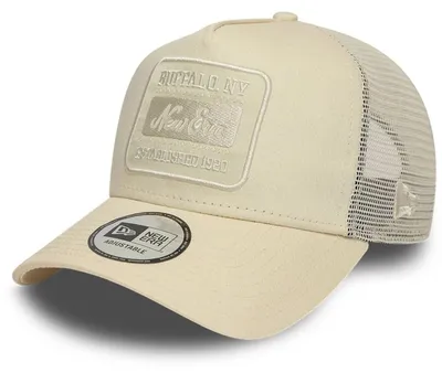 Produktbild von New Era A-Frame Mesh Trucker Cap - TONAL PATCH beige