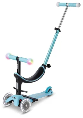 Produktbild von Micro Mobility Micro Mini2Grow Deluxe Magic LED, Kinder, Dreiradroller, Junge/Mädchen, Asphalt, 50 kg, 3 Rad/Räder