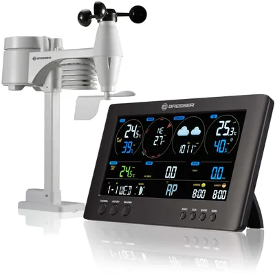Produktbild von Bresser - 13345 - WLAN ClearView Wetterstation mit 7-in-1-Profi-Sensor