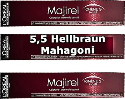 Produktbild von L’Oréal Paris Majirel, Braun, Light Mahogany Brown, Frauen, 1 Stück(e), 50 ml, Alle Haare