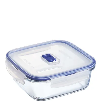 Produktbild von Luminarc Pure Box Active, Aufbewahrungsbox aus Glas mit Deckel, quadratisch, 122