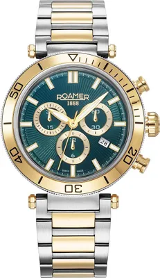 Zdjęcie produktu dla Roamer 994837 47 75 20 Zegarek męski Toscana Chronograph 43mm 5ATM