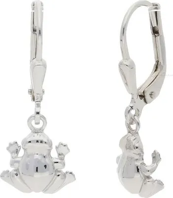 Produktbild von JuwelmaLux Kinderohrhänger Frosch 925 Silber JL10-06-2100