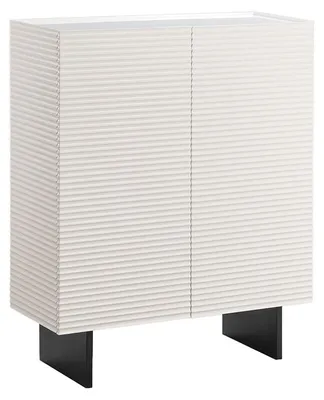 Produktbild von KAWOLA Highboard LYNN 2 Türen lackiert weiß