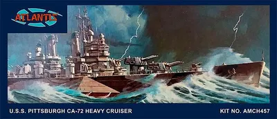 Obrázek produktu pro Atlantis 560457 – USS Pittsburgh, CA-72 v měřítku 1:480 –