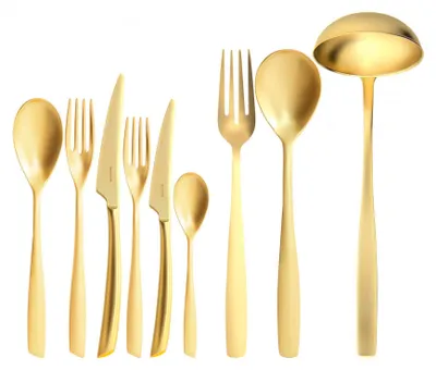 Obrázok produktu pre RIVIERA GOLD, Sada príborov 75 ks, Krabica Gallery, Casa Bugatti