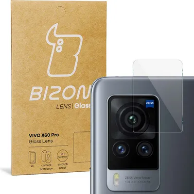 Produktbild von Gehärtetes Glas für die Kamera Bizon Glass Lens für Vivo X60 Pro, 2 Stück
