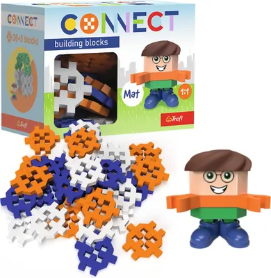 Image de Blocs TREFL Connect Basic 35 Mat 62005